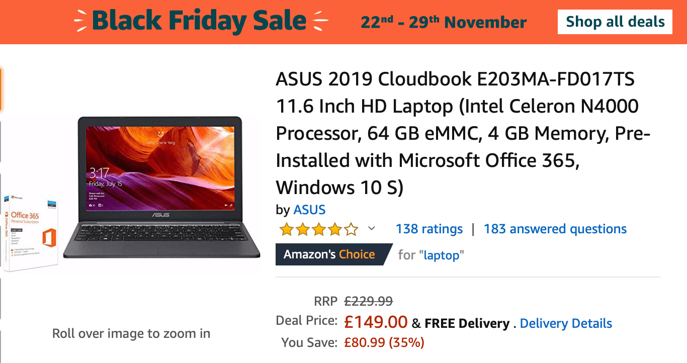 ASUS 2019 Cloudbook