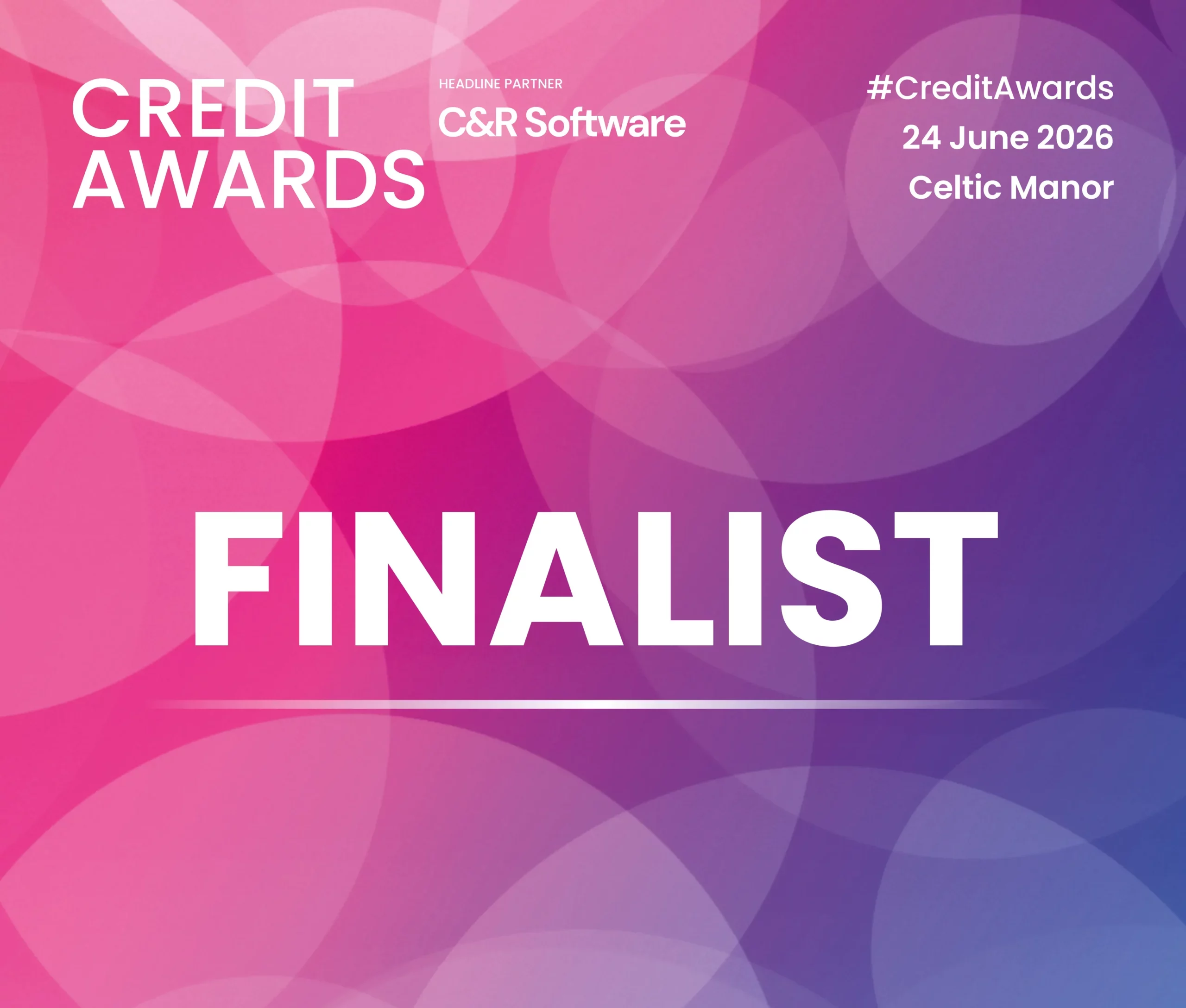 We Have Been Shortlisted at the Credit Awards 2026