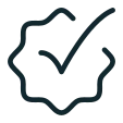 checkmark badge